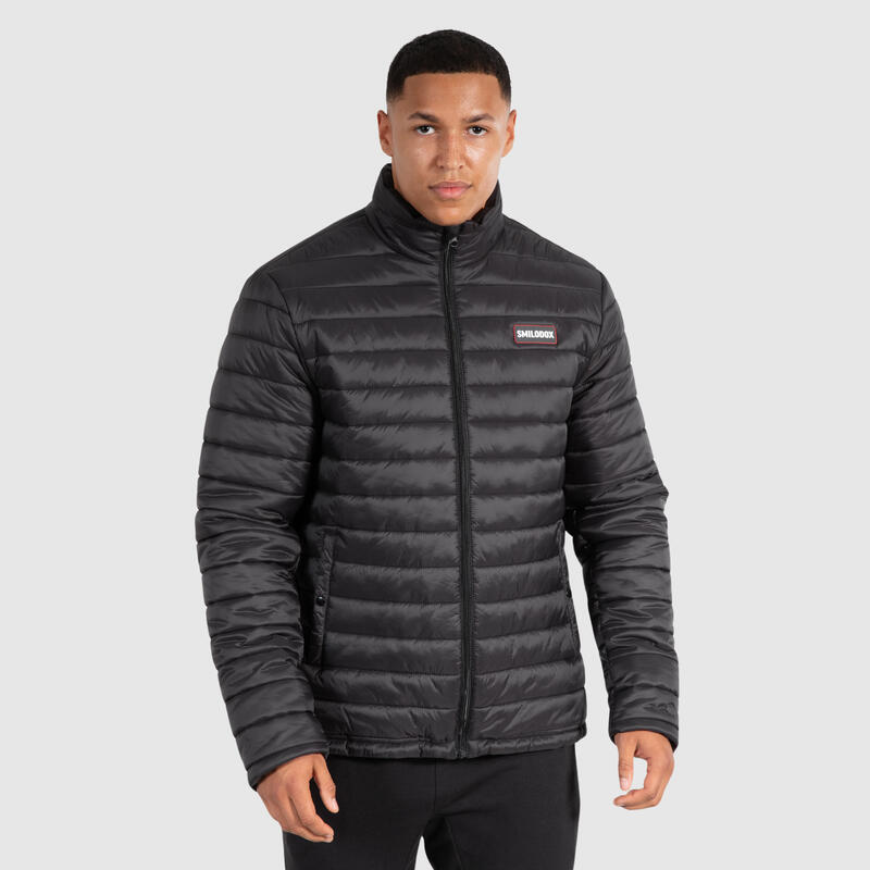 Herren Daunenjacke Braiden Schwarz für Sport & Freizeit