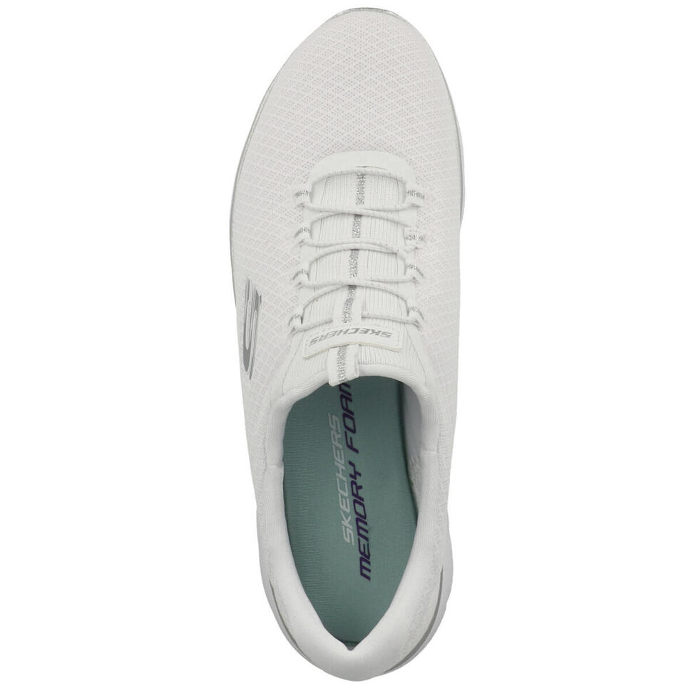 Obuwie Sportowe Damskie Skechers Summits Biały