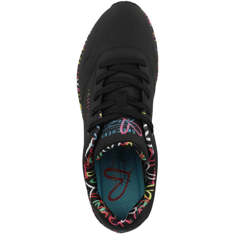 Pantofi universali 155506bbk pentru întregul an negri damă