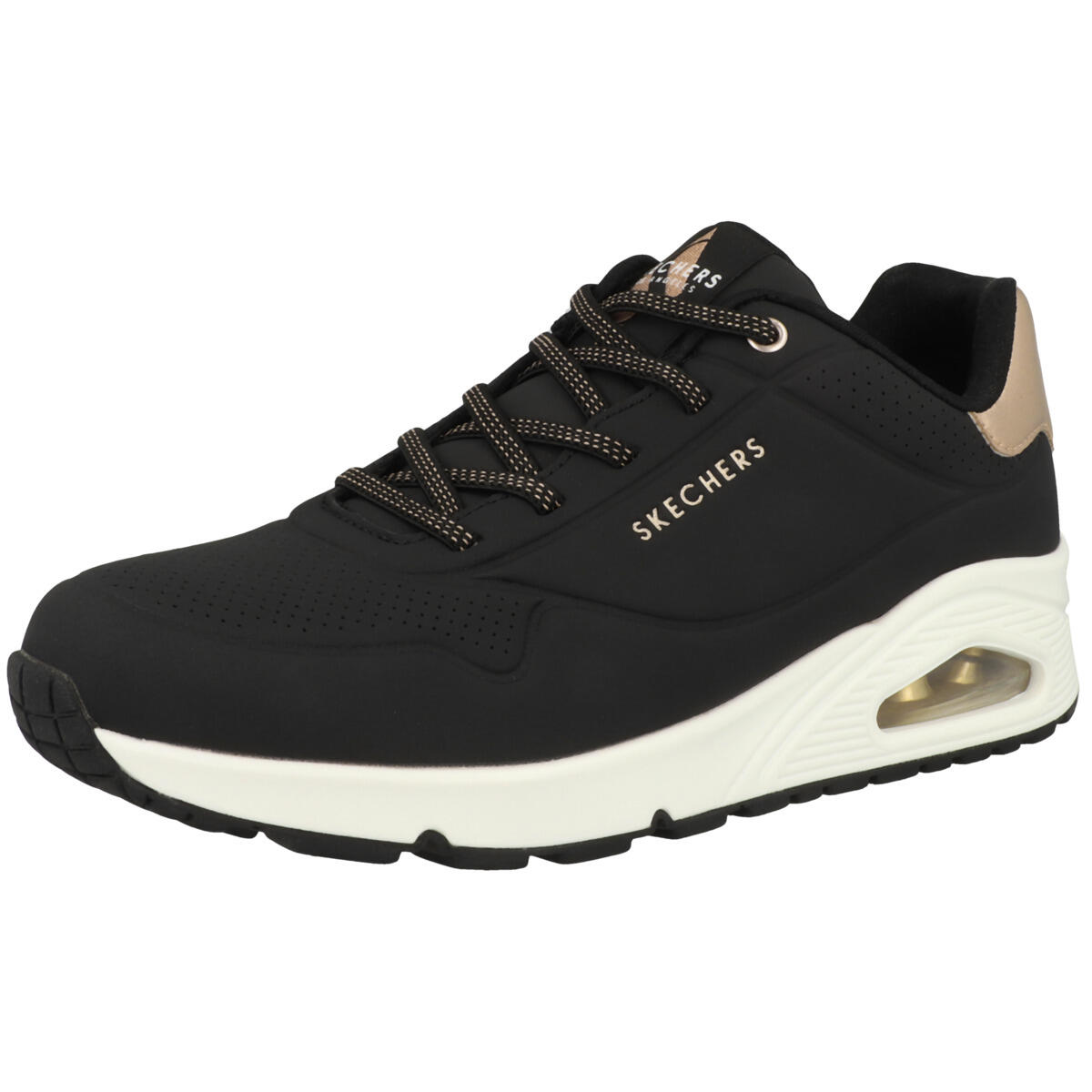 Baskets femme Skechers Uno - Shimmer Away 4/5