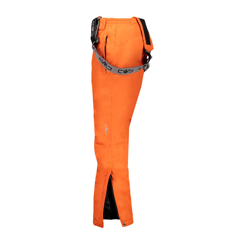 Pantalon largo para niños unisex Campagnolo Kid salopette en color naranja