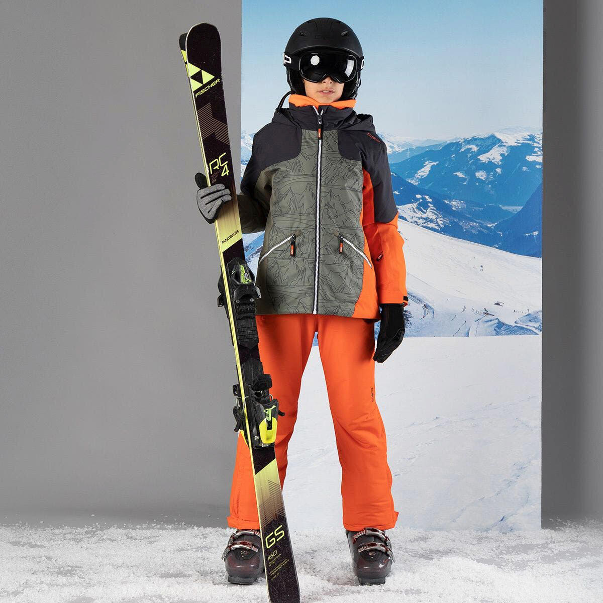 CMP Kinder Ski Hose Ski Salopette 3W15994 4/6