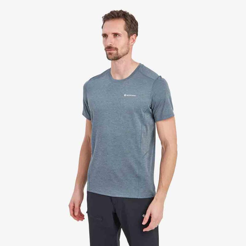 Dart T Shirt Men's Short Sleeve Wicking T-Shirt - Light Blue