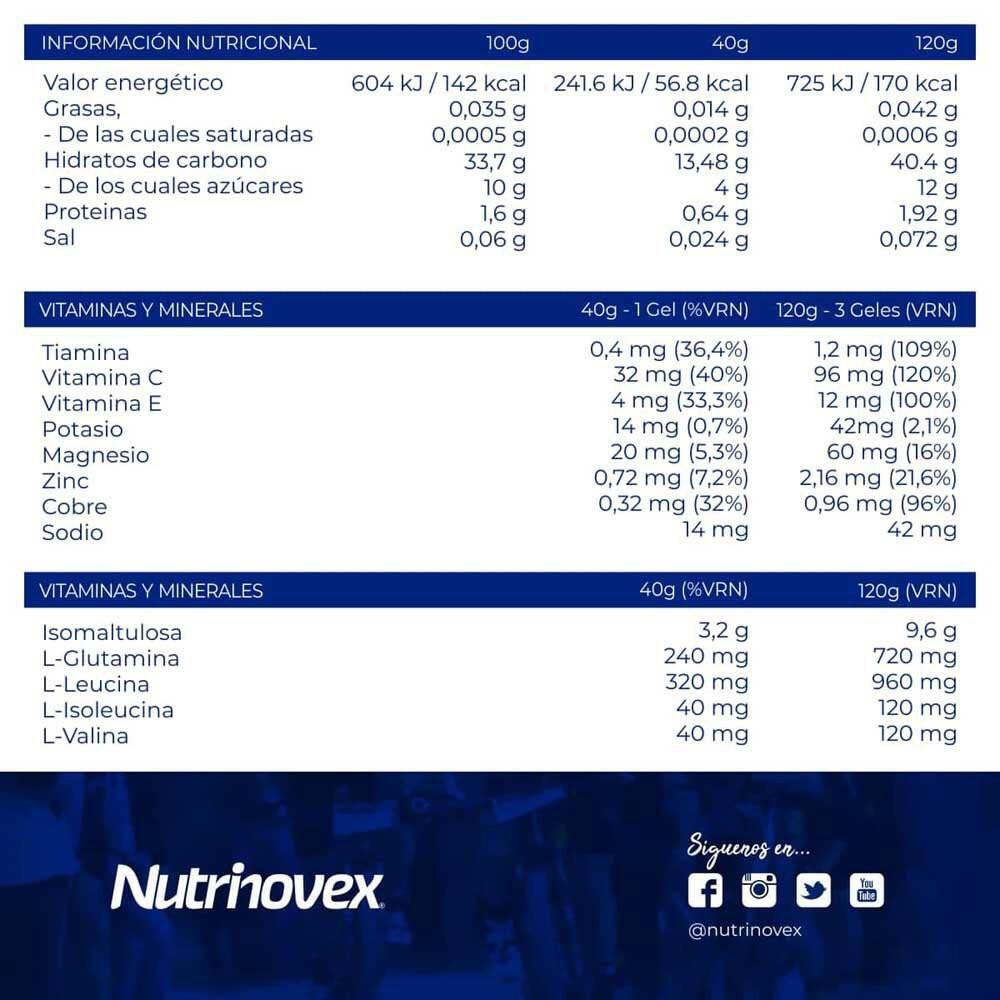 Gel energético Longovit 360º Gel - Sandía Nutrinovex 2/2