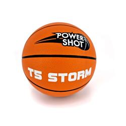 Lot de 5 ballons de basket Storm T5 - Pompe et sac de rangement OFFERTS