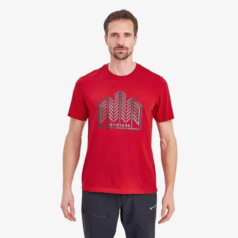 Men Forest T-Shirt - Red