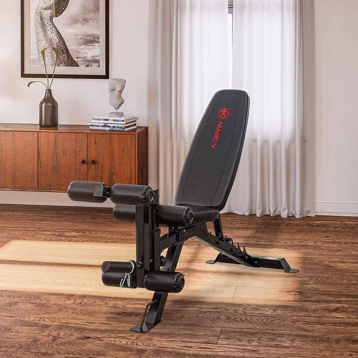 MARCY MARCY ECLIPSE UB9000 ADJUSTABLE WEIGHT UTILITY BENCH AND LEG DEVELOPER