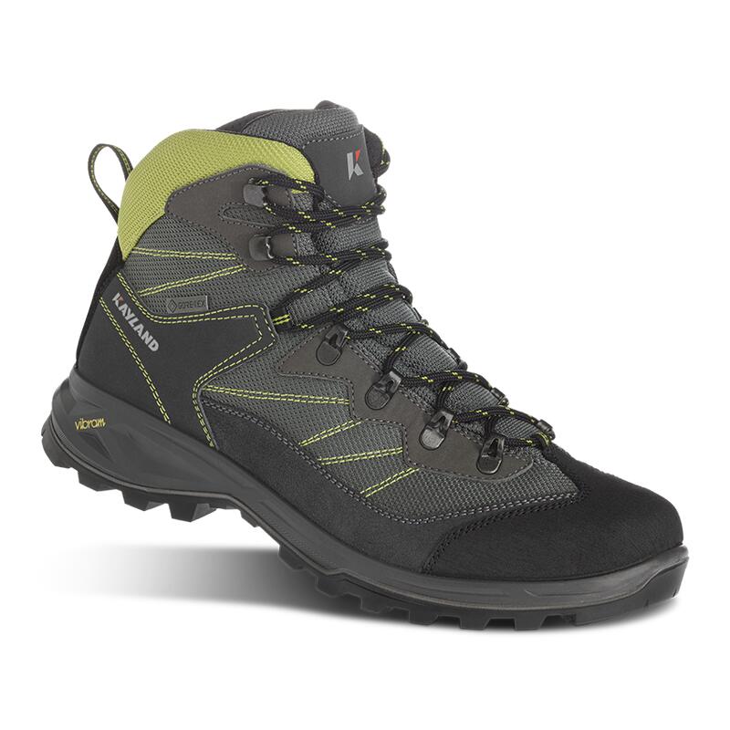 scarponcino trekking uomo TAIGA EVO GTX GREY-LIME