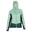 Chaqueta fibra para Mujer Trangoworld Rulhe Verde/Verde/Gris