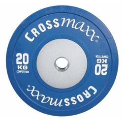 Crossmaxx Competition Bumper Plate - Plaque de poids - 50 mm - 20 kg