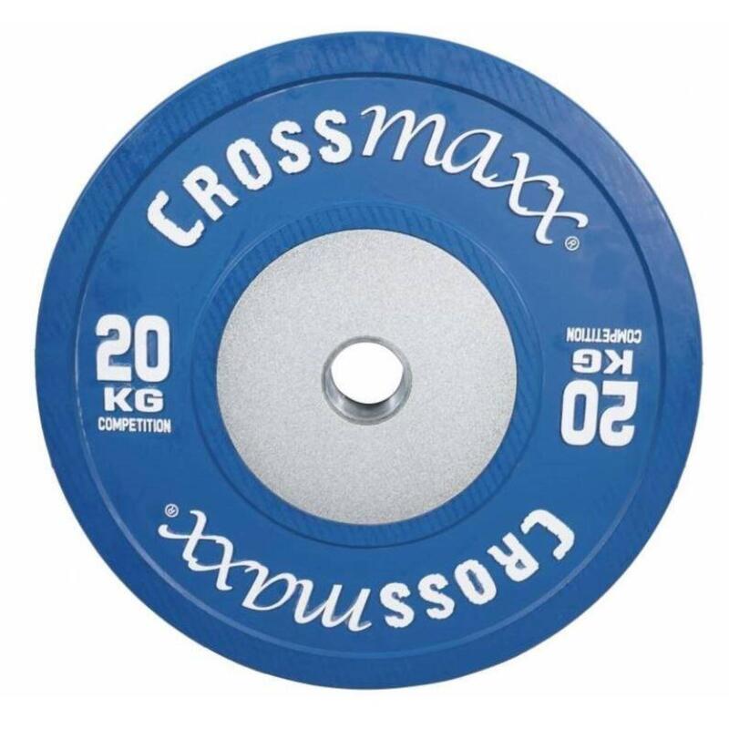 Crossmaxx Competition Bumper Plate - Halterschijf - 50 mm - 20 kg