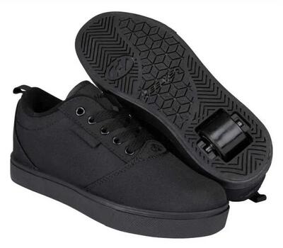 Heelys pro 20 triple black canvas