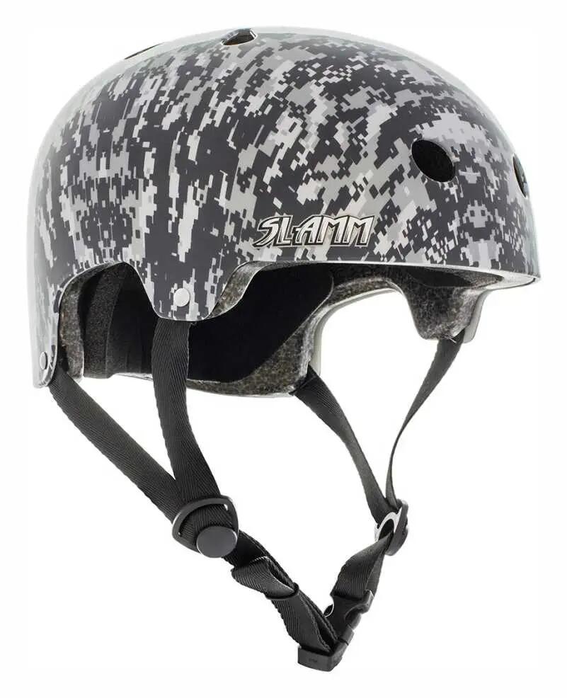 Slamm scooter capacete - l/xl - grey camo