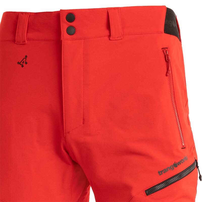 Pantalón para Hombre Trangoworld Balaitus dr Rojo/Negro