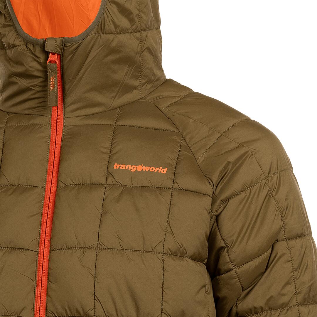 Chaqueta acolchada para Hombre Trangoworld Clisson Marrón/Naranja 2/7