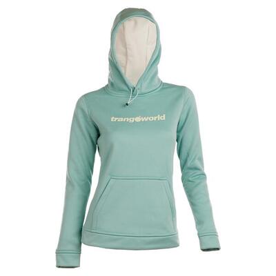 Sudadera para Mujer Trangoworld Poppi Negro/Rosa