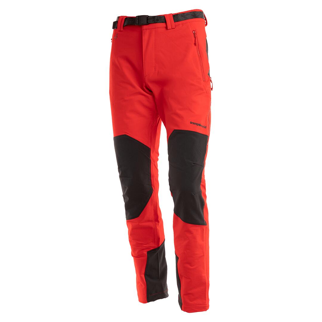 TRANGOWORLD Pantalón para Hombre Trangoworld Mourelle dr Rojo/Negro protección UV+30