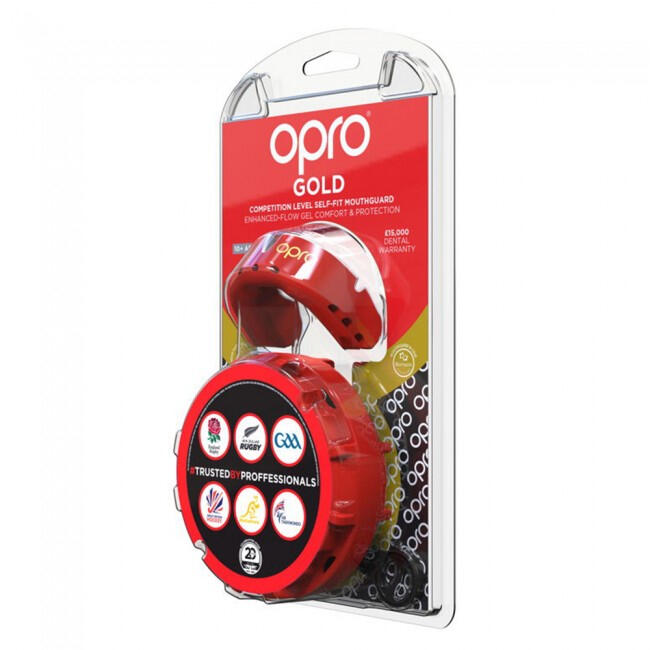 Proteza  Gold Level Rosu/alb Opro Junior 2/4