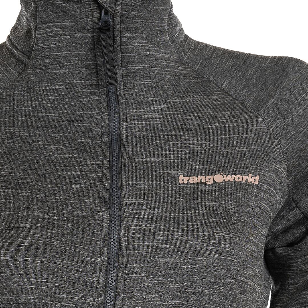 Forro polar para Mujer Trangoworld Libar Negro 2/3
