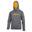 Sudadera para Hombre Trangoworld Login Gris/Naranja