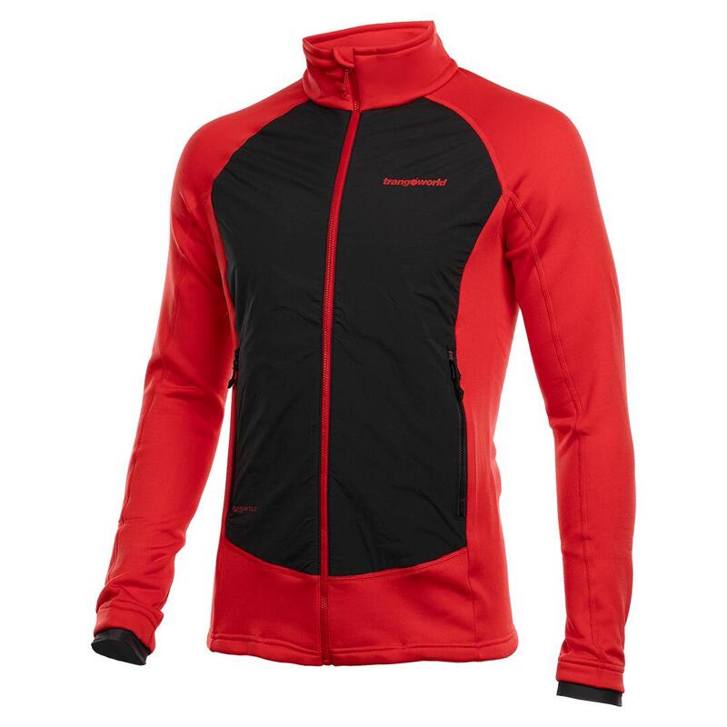 Chaqueta para Hombre Trangoworld Vorab Rojo/Negro/Gris