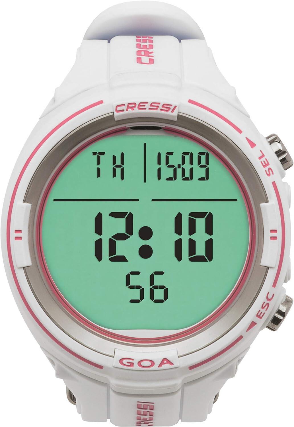 CRESSI GOA orologio/computer per immersioni bianco/rosa