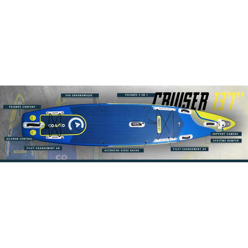 SUP Board Cruiser Dropstitch TTS 398x78x15cm (13'1x31 x6)