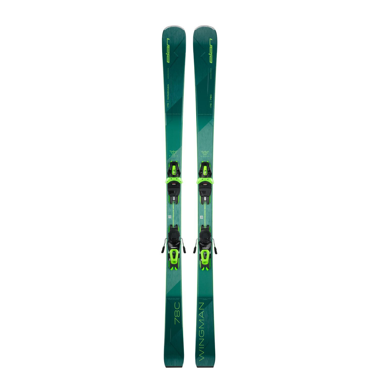 Elan - Pack Skis Wingman 78 C + Fixations El 10.0 Gw Shift Homme - Skis - Vert - 160 Cm - Decathlon