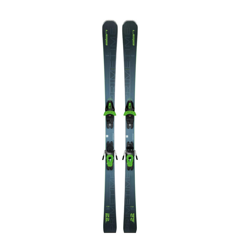 Pack Skis Primetime 22 Blue + Fixations El 10.0 Gw Shift Homme