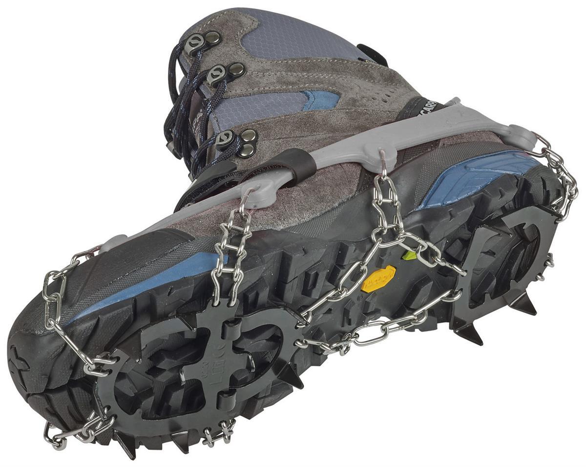 Crampones Camp Ice Master 12 puntas acero, fijación elástica nylon 2/3