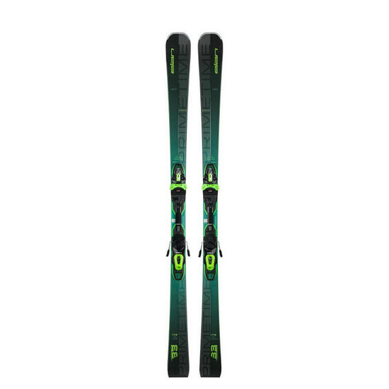 Pack Skis Primetime 33 + Fixations Em 11.0 Gw Homme