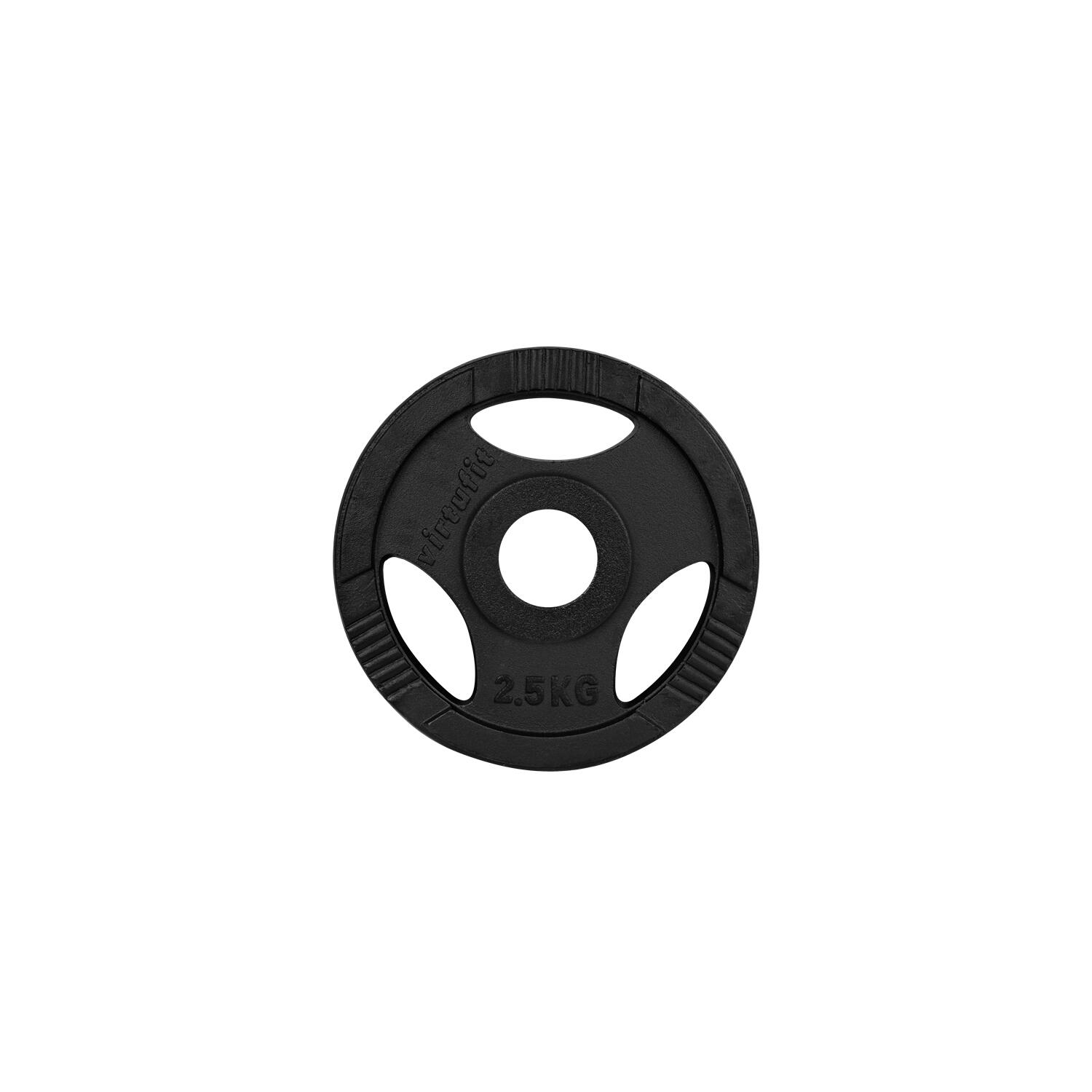 Disco de pesas ol mpico de hierro fundido Fitness Decathlon