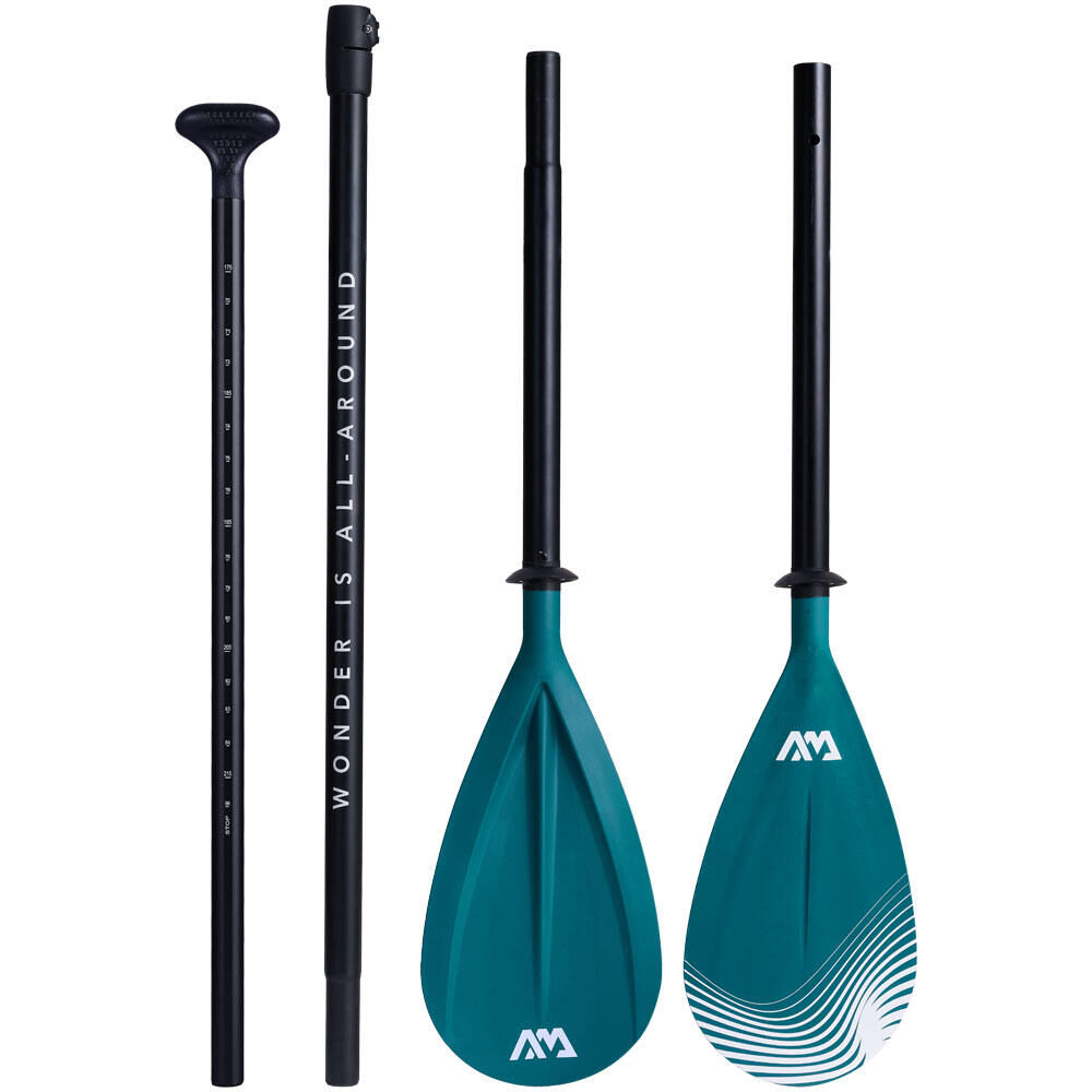 AQUA MARINA Aqua Marina DUAL-TECH 2-in-1 Adjustable 4 Piece Paddle for SUP & Kayak