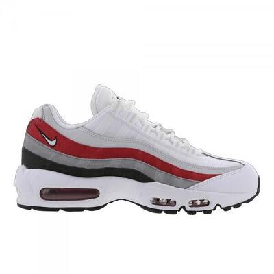 Nike Air Max 95 White Red Black Blanc