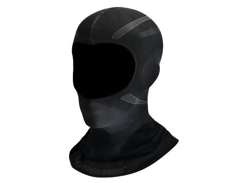 Kominiarka termoaktywna, do sportów zimowych Sesto Senso Thermo Active Black 2/7