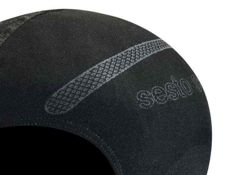 Kominiarka termoaktywna, do sportów zimowych Sesto Senso Thermo Active Black 3/7