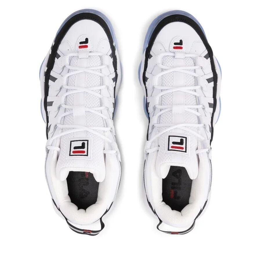 Fila Spaghetti, chaussures de basket-ball pour hommes, blanches
