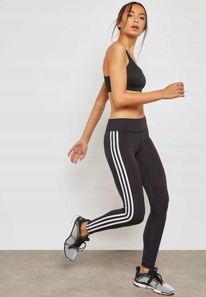 Leggings adidas 3Stripes donna, nero 2/5