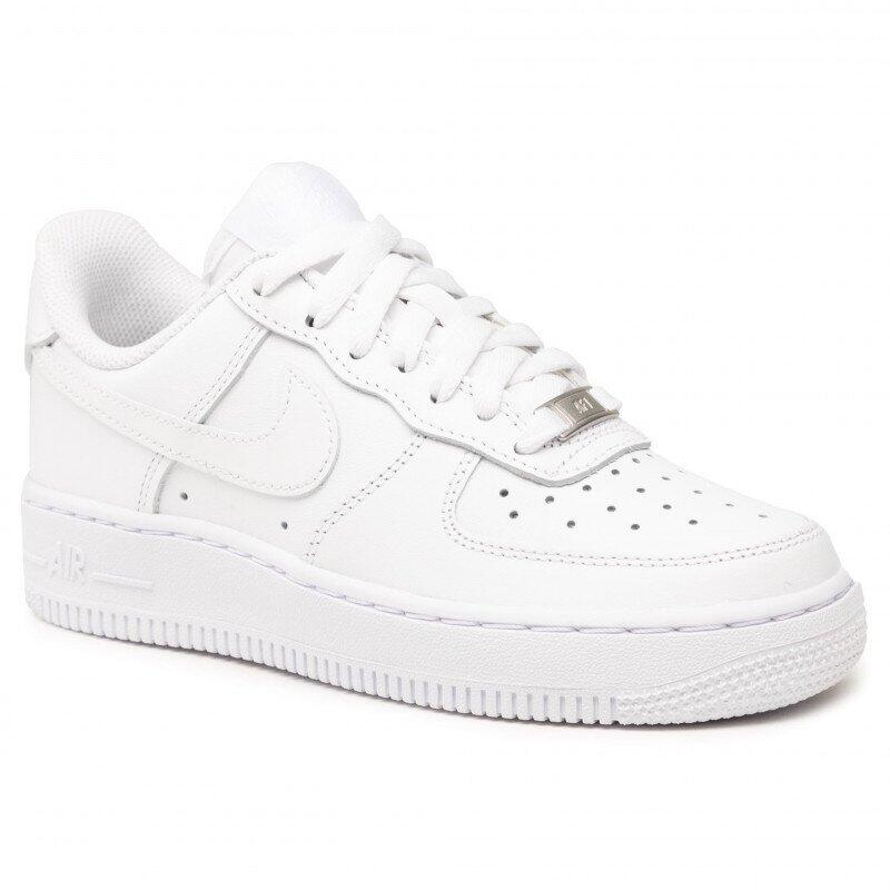 Buty do koszykówki damskie Nike Air Force 1 `07 białe