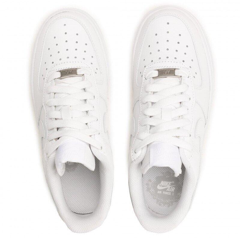 Buty do koszykówki damskie Nike Air Force 1 `07 białe