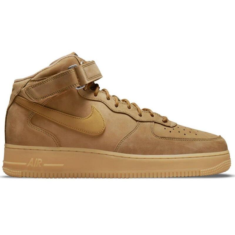 Męskie buty do koszykówki Nike Air Force 1 Mid `07 WB brązowe