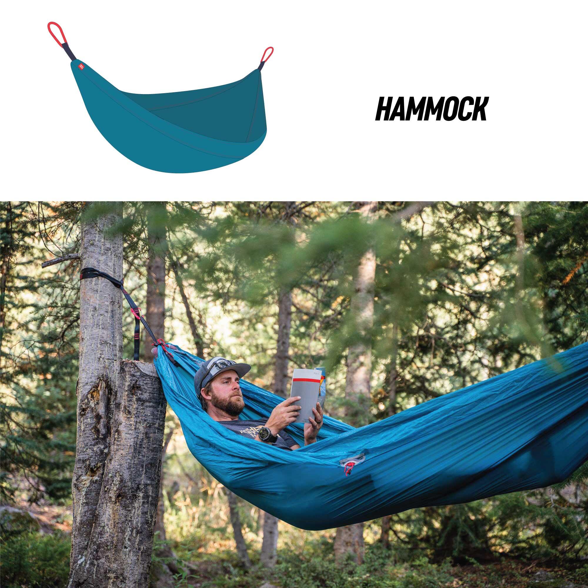 Hamak/Tarp Grand Trunk Moab All-in-one green 3/7