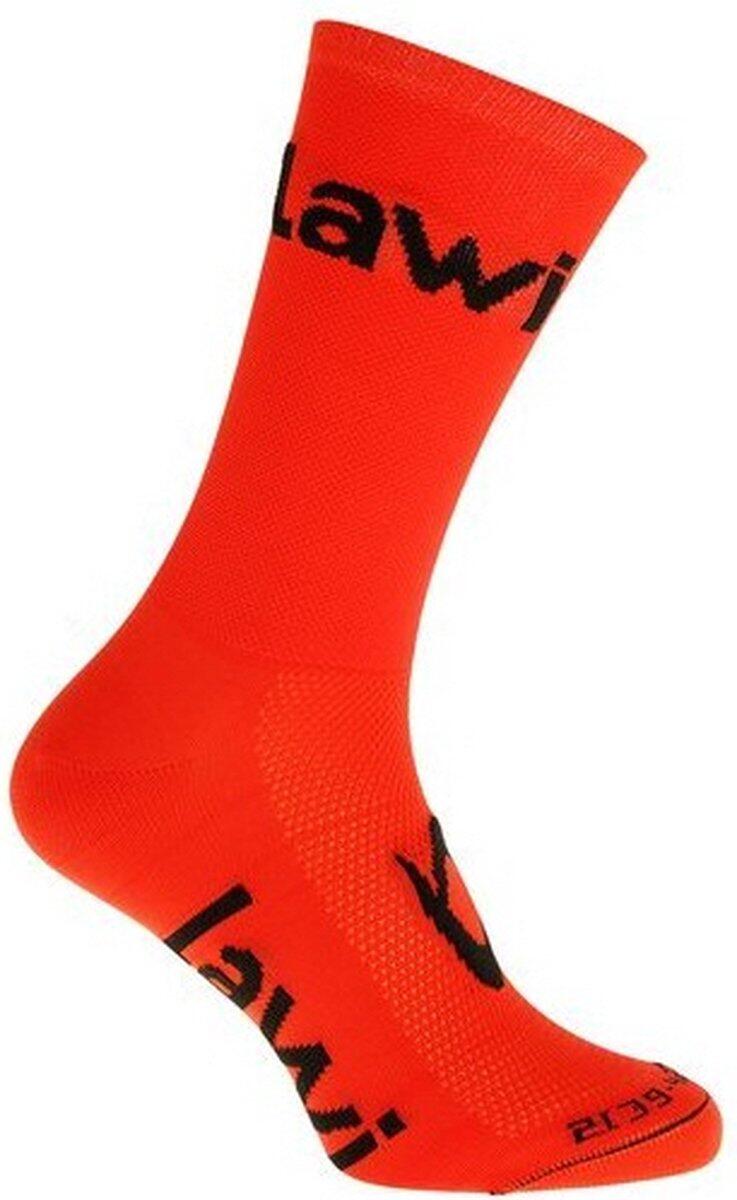 Chaussettes Vélo Zorbig rouge 2/3