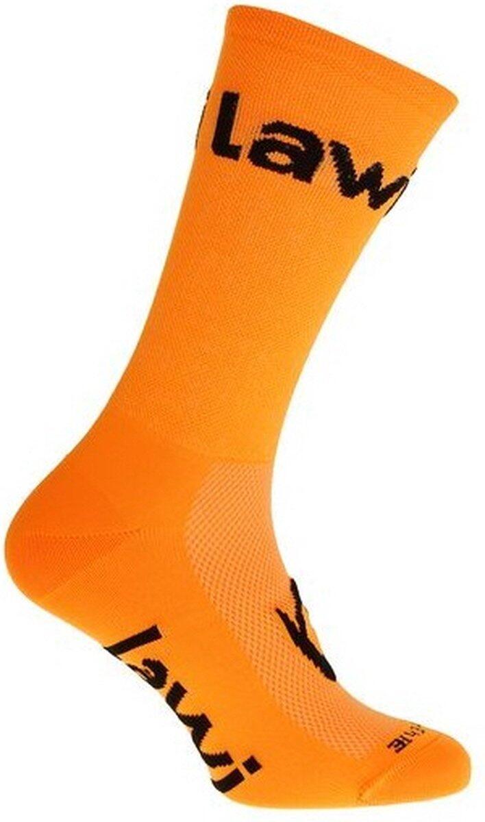 Fietssokken Zorbig oranje 2/3