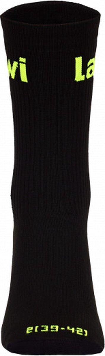 Fietssokken Winter Spike zwart/geel 3/3