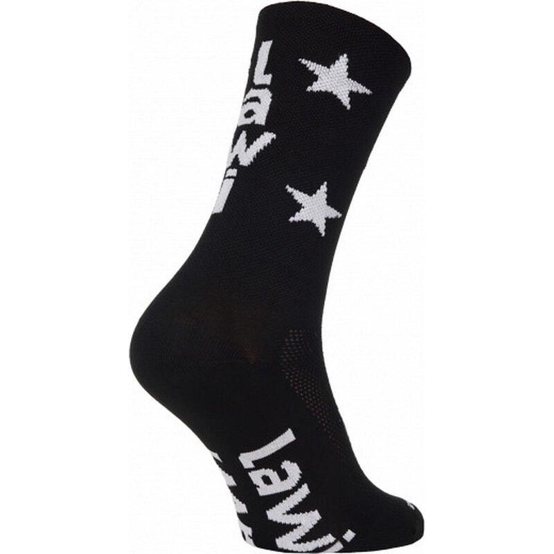 Chaussettes Vélo Star noir/blanc