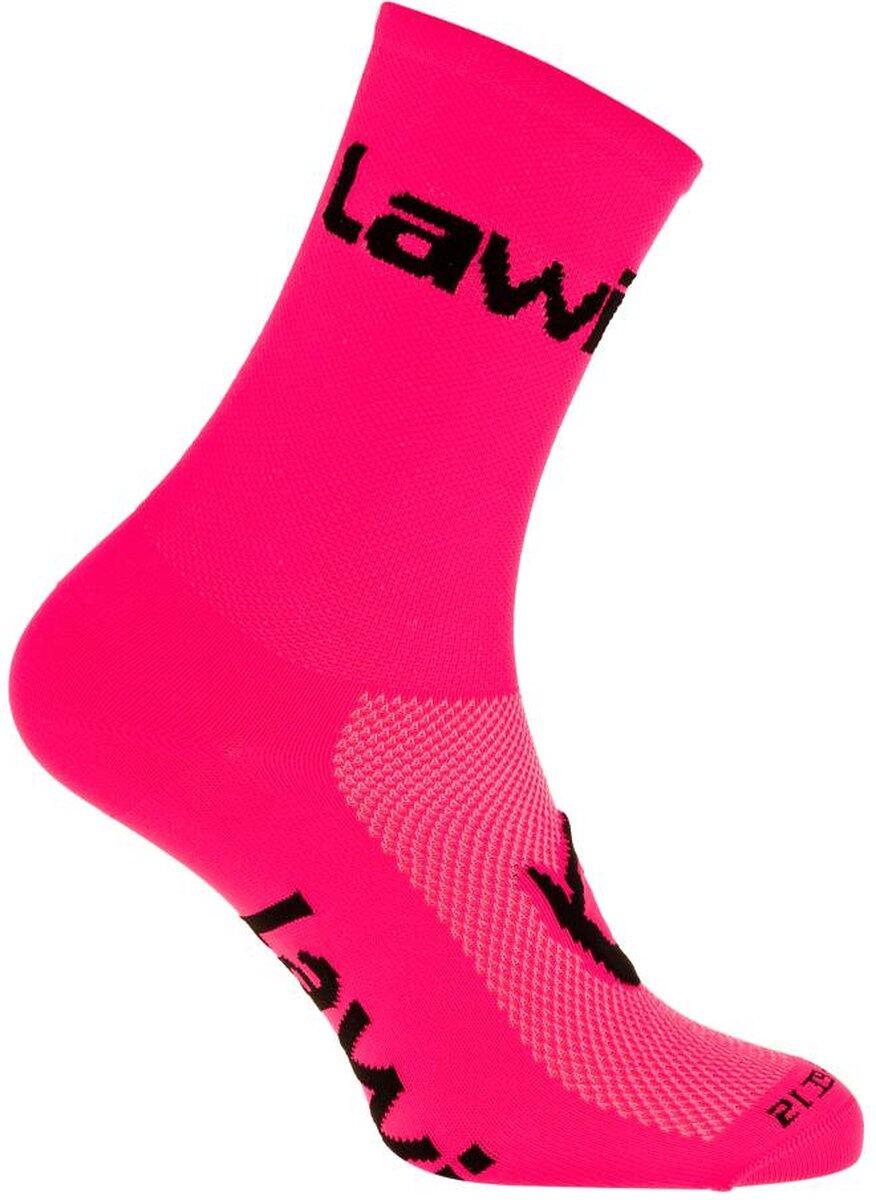 Chaussettes Vélo Zorbig rose 2/3