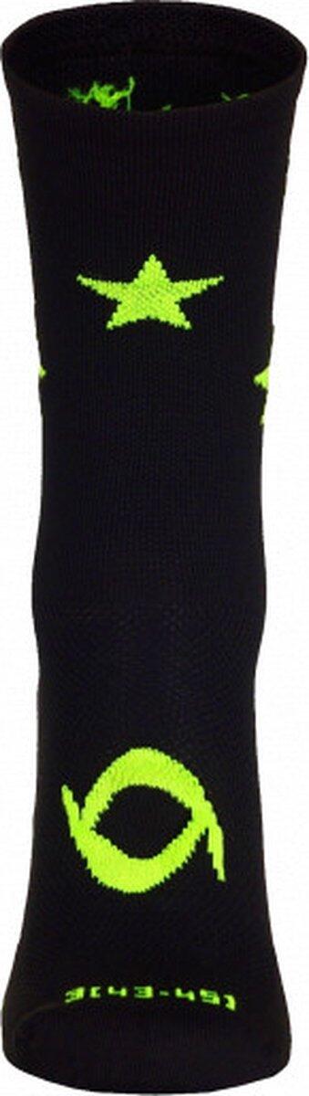 Chaussettes Vélo Star noir/jaune fluo 3/3