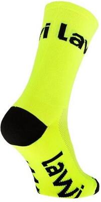 Fietssokken kort zorbig zwart/roze