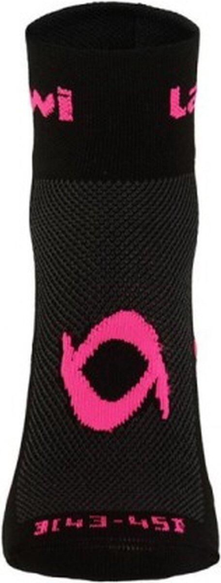 Chaussettes Vélo courtes Zorbig noir/rose 3/3